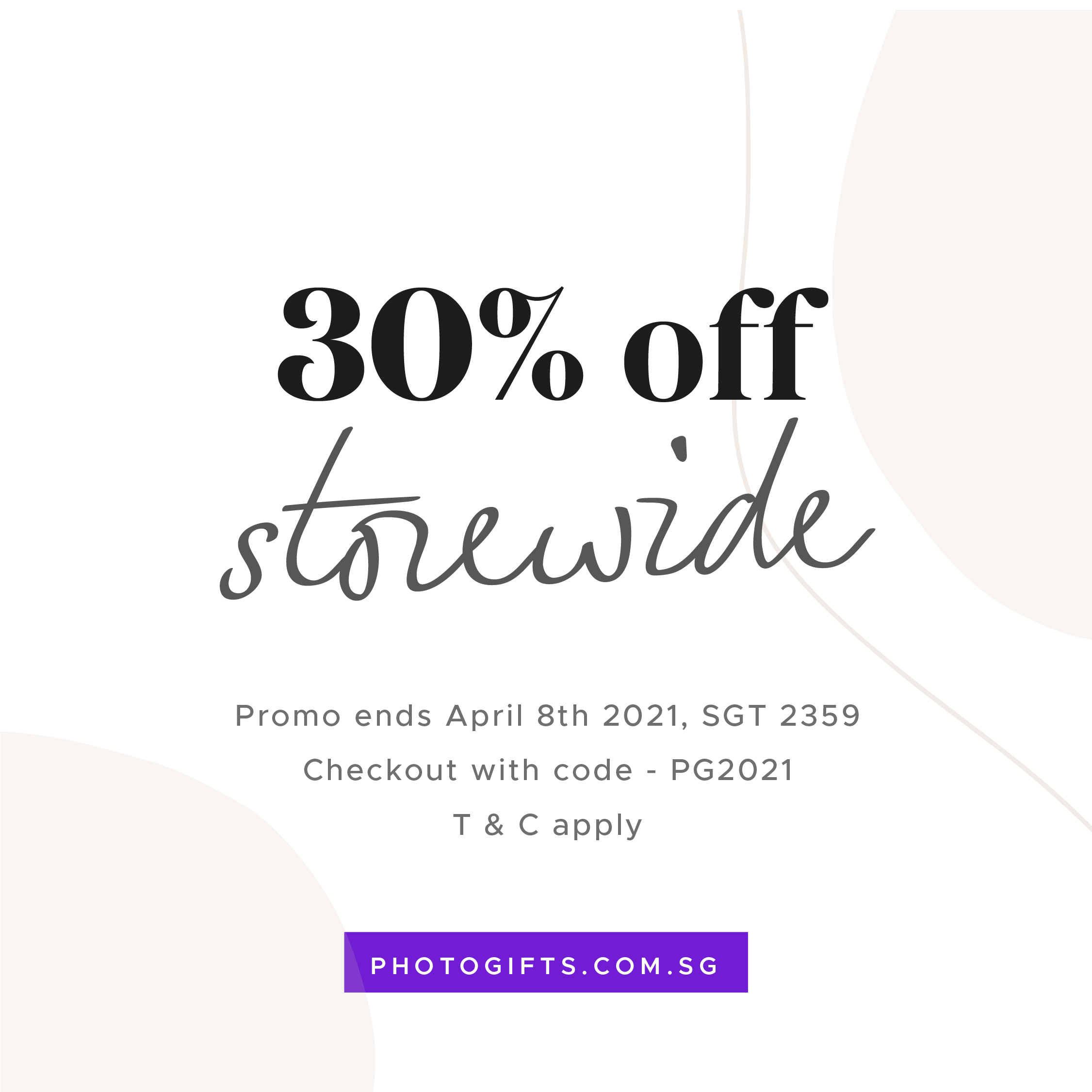 30% Off Storewide