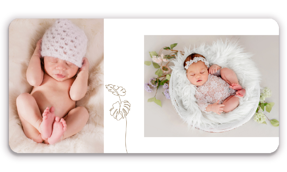 Sleeping Baby Layflat Book