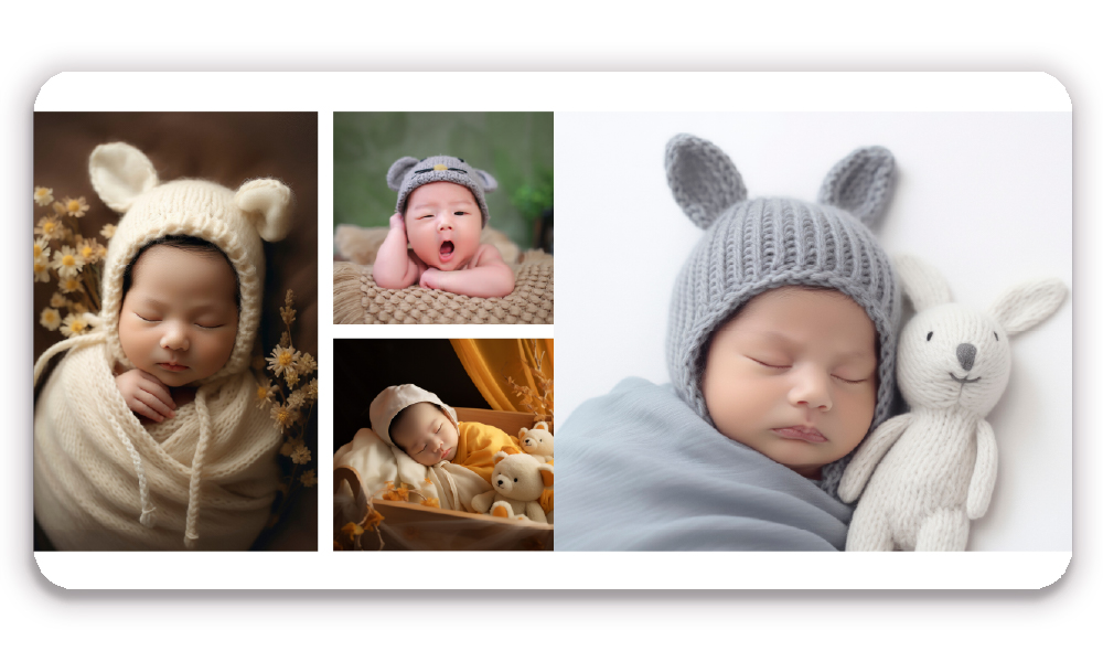 Sleeping Baby Layflat Book