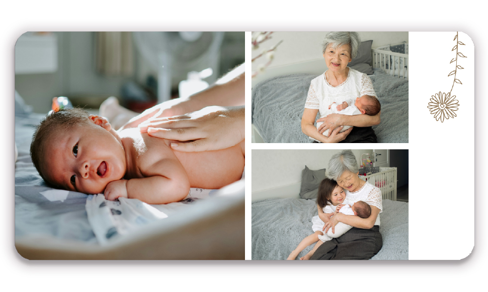 Sleeping Baby Layflat Book