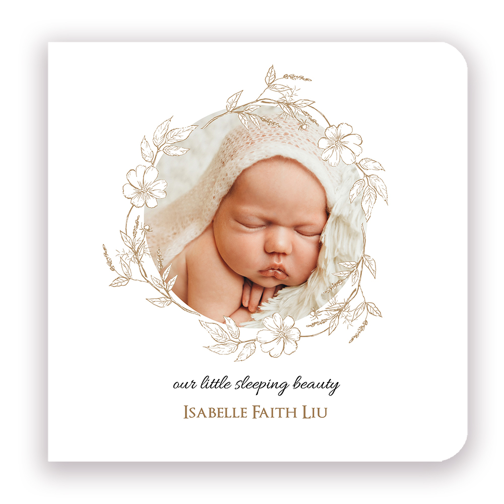 Sleeping Baby Layflat Book